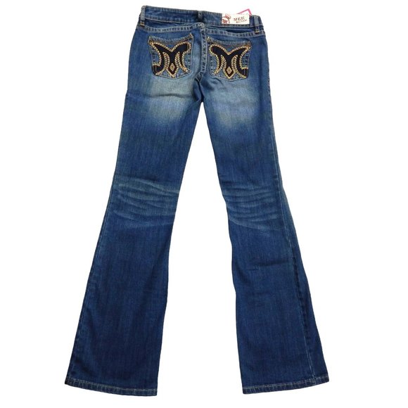 MEK Denim Cypress Boot Cut Denim Jeans Womens Size 26 - Picture 2 of 11